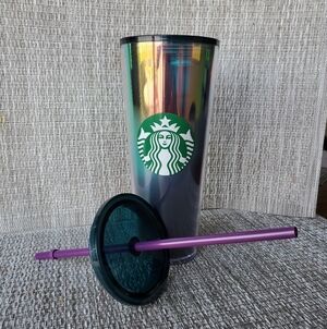 NWT, Starbucks Oil Slick 24oz Tumbler